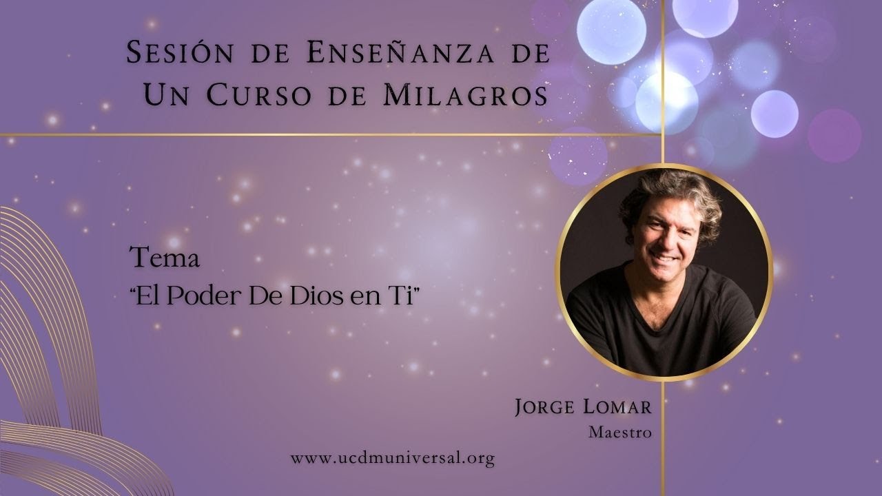 El Poder De Dios en Ti 🌟 Jorge Lomar