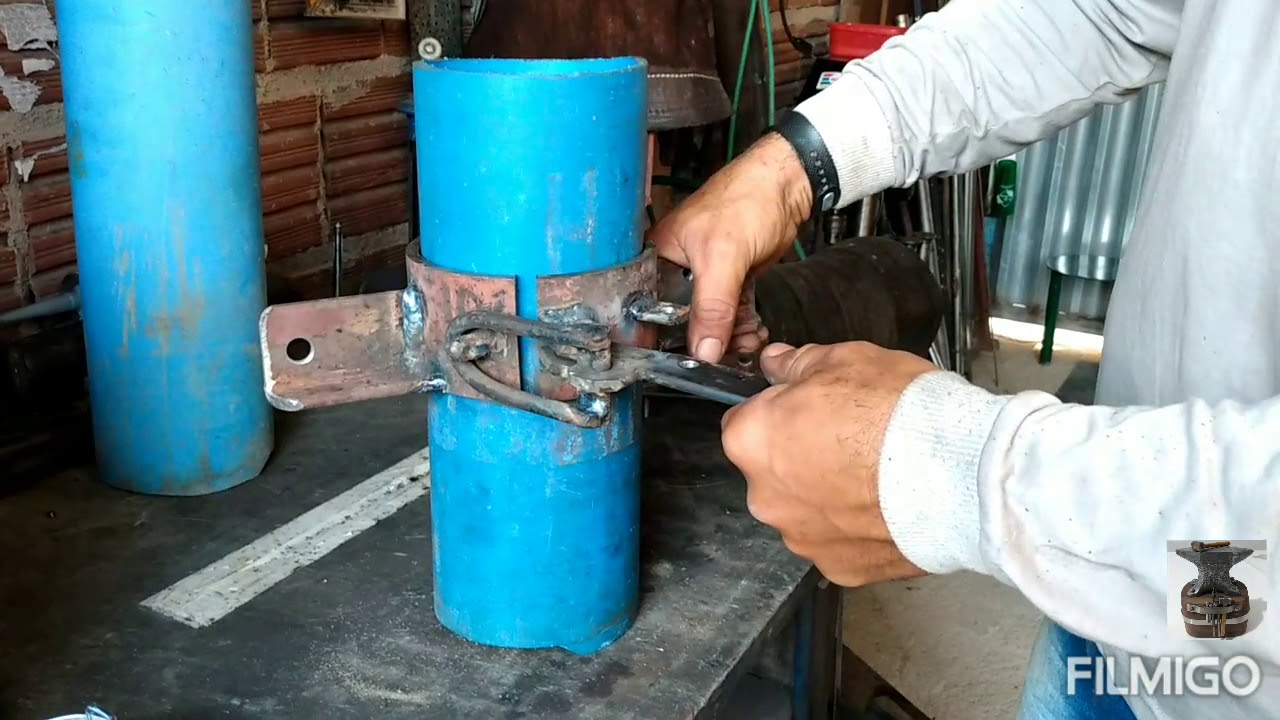 Poço artesiano (braçadeira para tubos de revestimento) Parte 2
