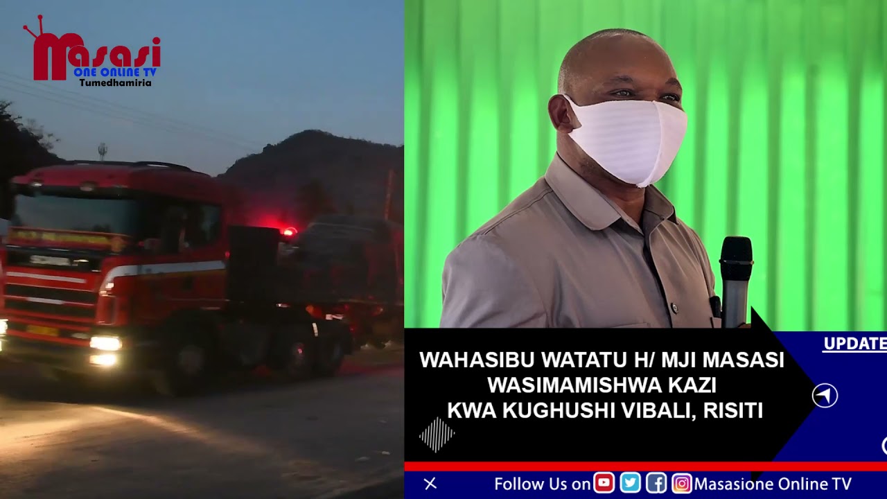 WAHASIBU WATATU H/ MJI MASASI WASIMAMISHWA KAZI KWA KUGHUSHI VIBALI, RISITI