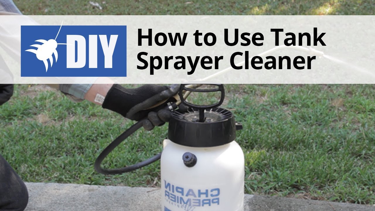 How to Use Sprayer Cleaner to Clean Tank Sprayers | DoMyOwn.com