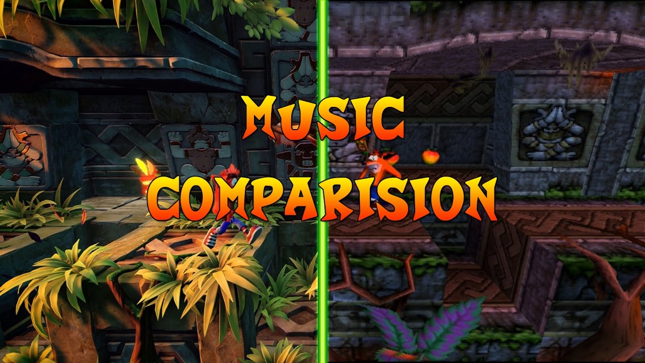 The lost city - Sunset vista | Music Comparision | N-Sane Trilogy vs Crash Bandicoot (PS one)