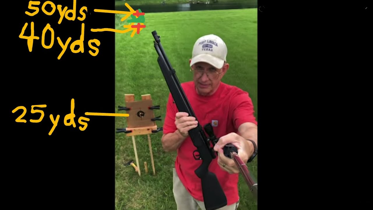 Пневматическая винтовка Crosman .22 cal PCP на больших дистанциях (40 и 50 ярдов) на ферме #Crosm...