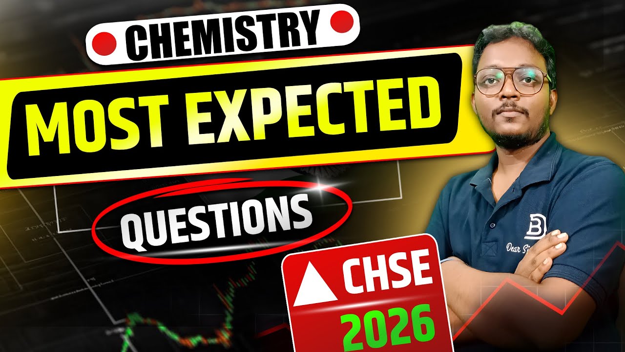 🔴Most expected CHEMISTRY long questions | CHSE 2026 | 100% ଏଥିରୁ question ଆସିବ 🔥#dearsirbarisir