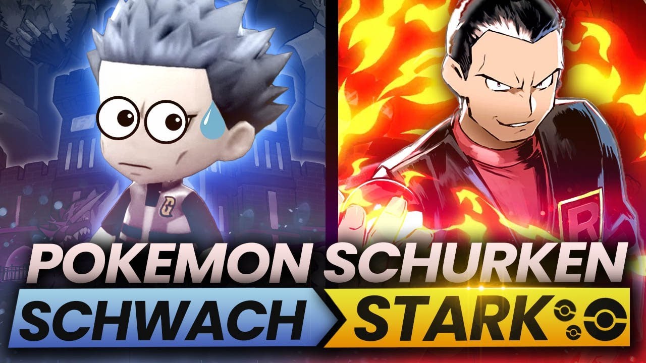 Wer ist der STÄRKSTE Schurke aus ALLEN Pokémon Spielen?