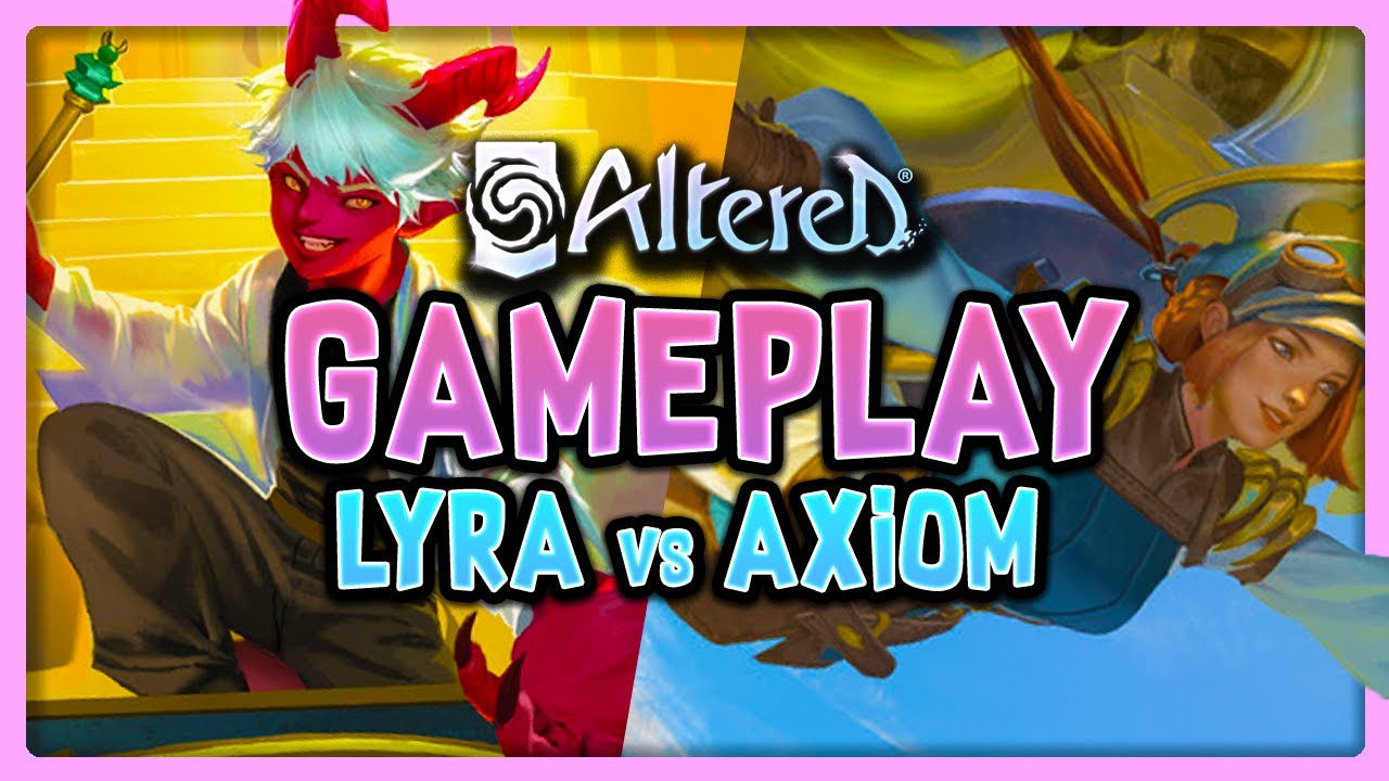 Lyra vs Axiom - Altered TCG Demo Deck Digital Gameplay!