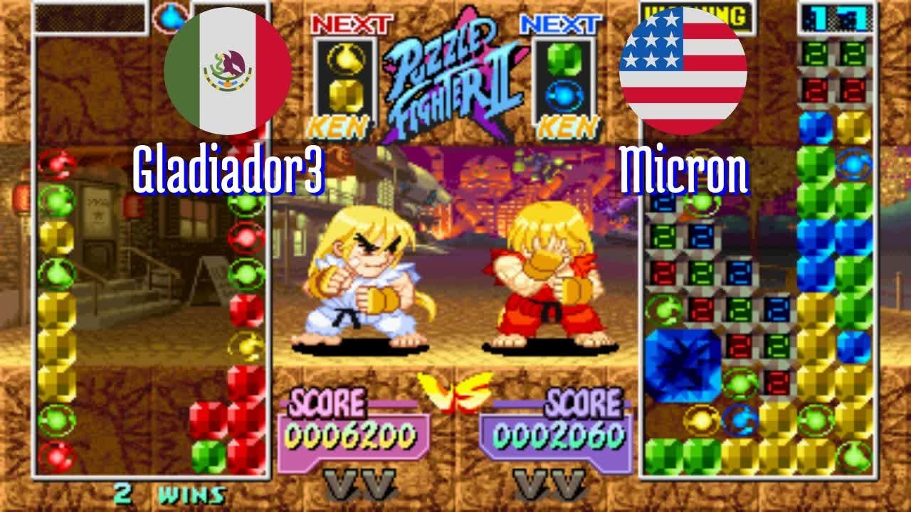 FT5 @spf2t: Gladiador3 (MX) vs Micron (US) [Super Puzzle Fighter II Turbo spf2 Fightcade] Feb 18