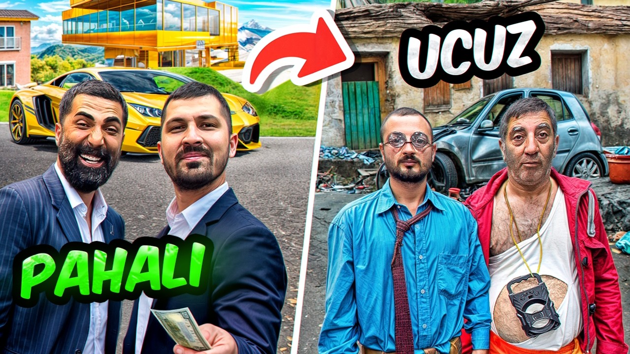 UCUZ VS PAHALI EV | AT ARABASIYLA ADANAYI GEZDİK