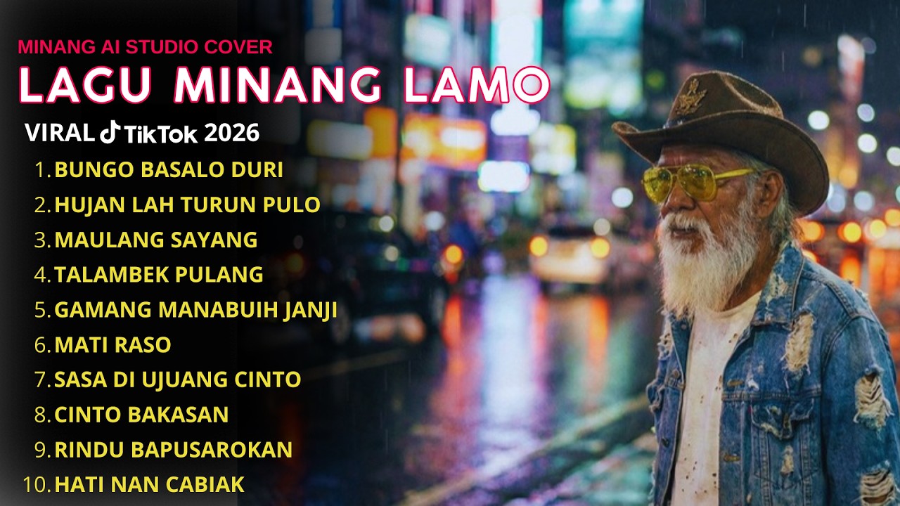 Kumpulan Lagu Minang Spesial Teman Perjalanan Pulang Kampuang 2026 [Cover MINANG AI STUDIO]