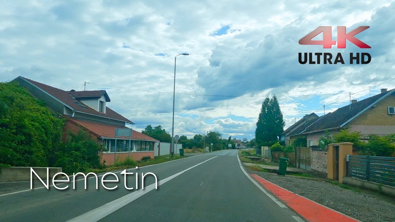 Nemetin 4K &ndash; Vožnja kroz Prigradsko Naselje Istočno od Osijeka (07.08.2023)