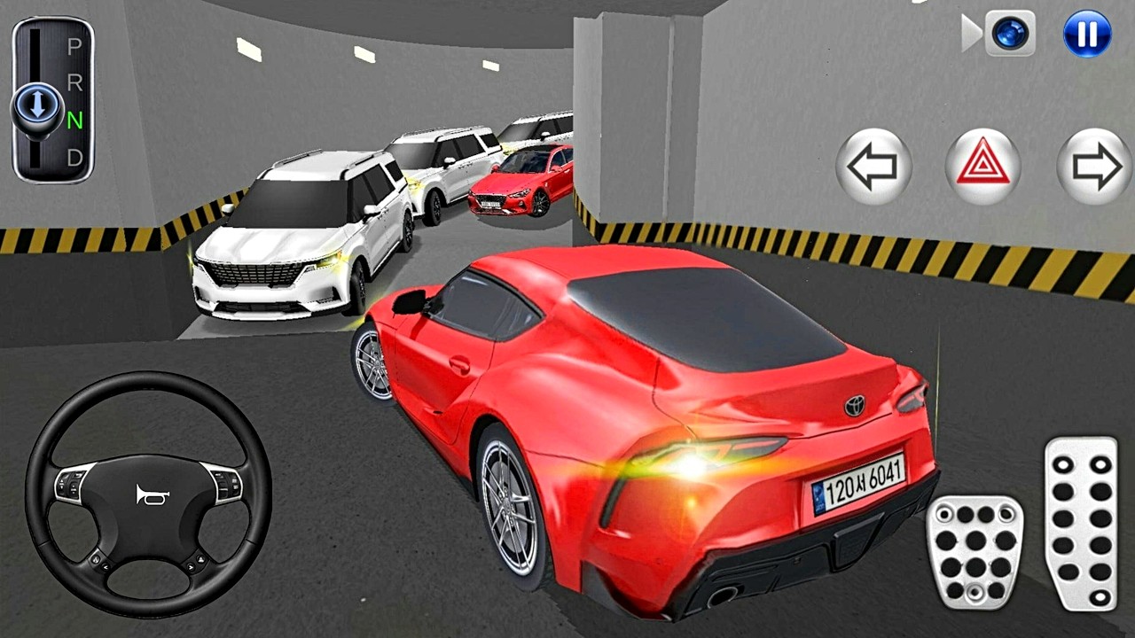 New Supra car Stuck in Parking Garage - 3D Driving Class - 3D Driving Class Game - Car Game