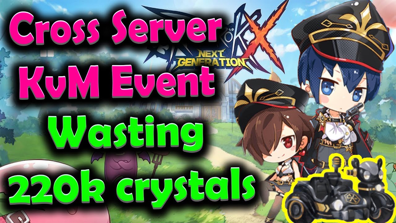 Wasting 224k Crystals on Cross Server KvM Event. FeelsBad. #ForScience Ragnarok X: [ROX]