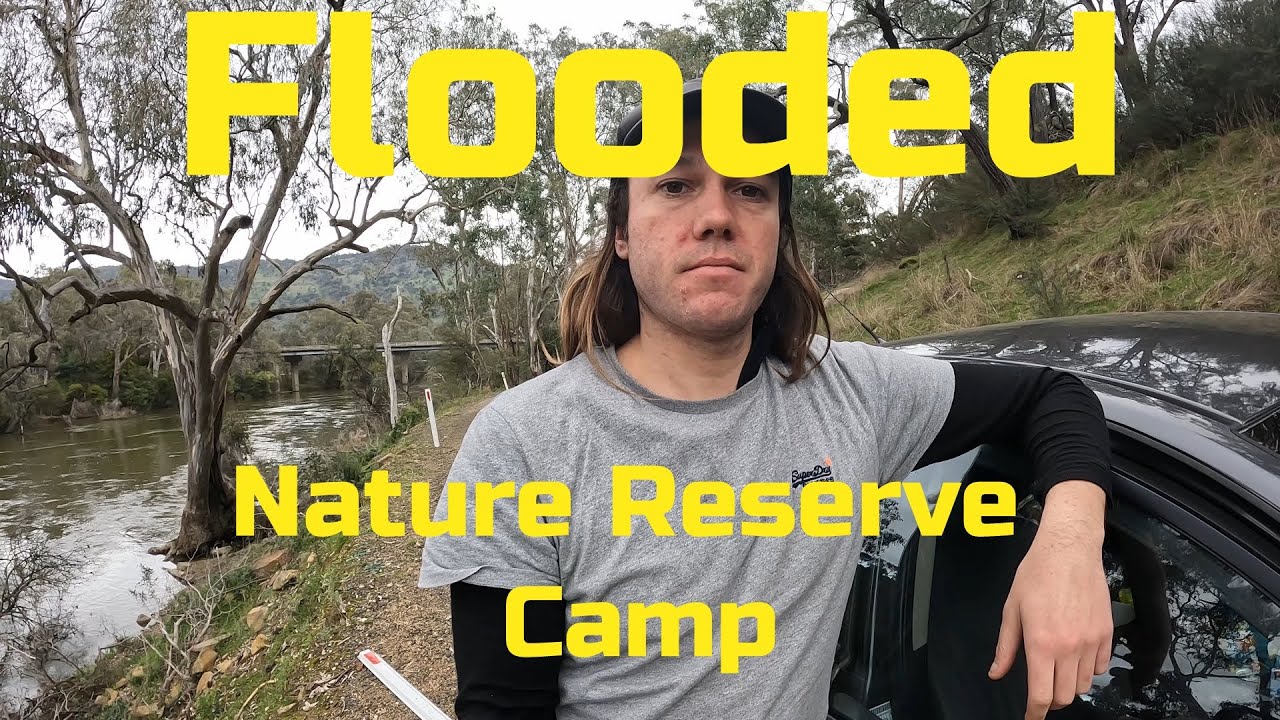 Camping After a Storm | Solo Camping at Flooded Nature Reserve | Forced to Hike to Camp