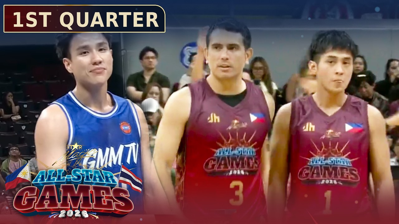 Team Star Magic vs Team GMMTV 1st QTR | Star Magic All-Star Games 2026