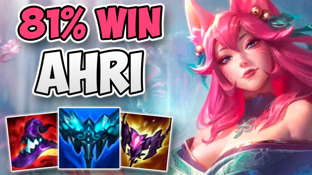 CHALLENGER 81% WIN RATE AHRI INSANE GAMEPLAY! | CHALLENGER AHRI MID GAMEPLAY | Patch 12.8 S12