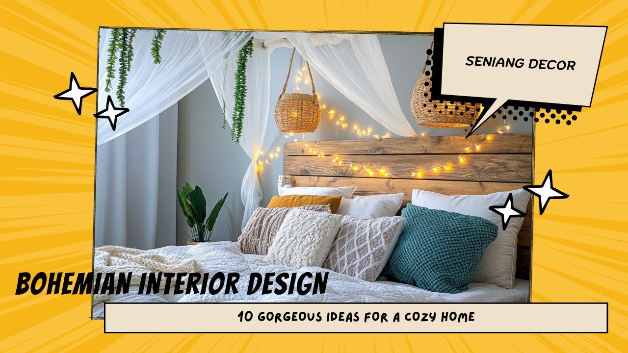 Bohemian Interior Design: 10 Gorgeous Ideas for a Cozy Home