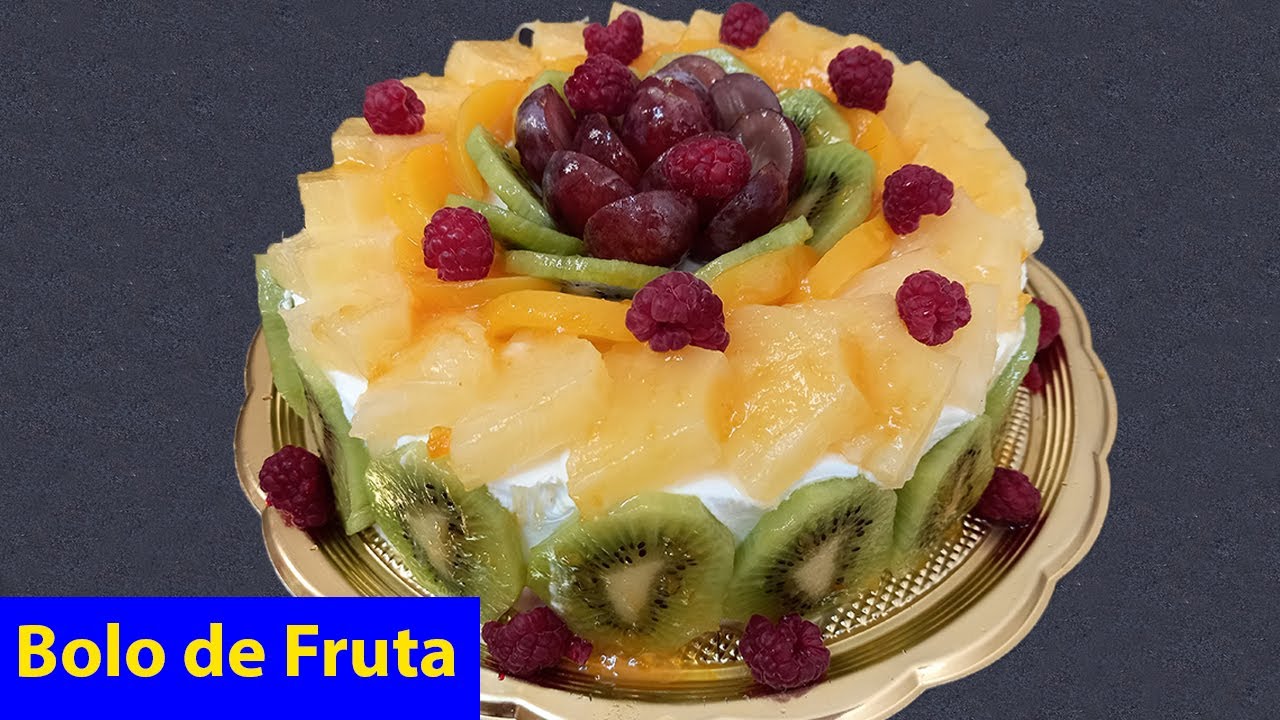 Como Faço Bolo de Fruta