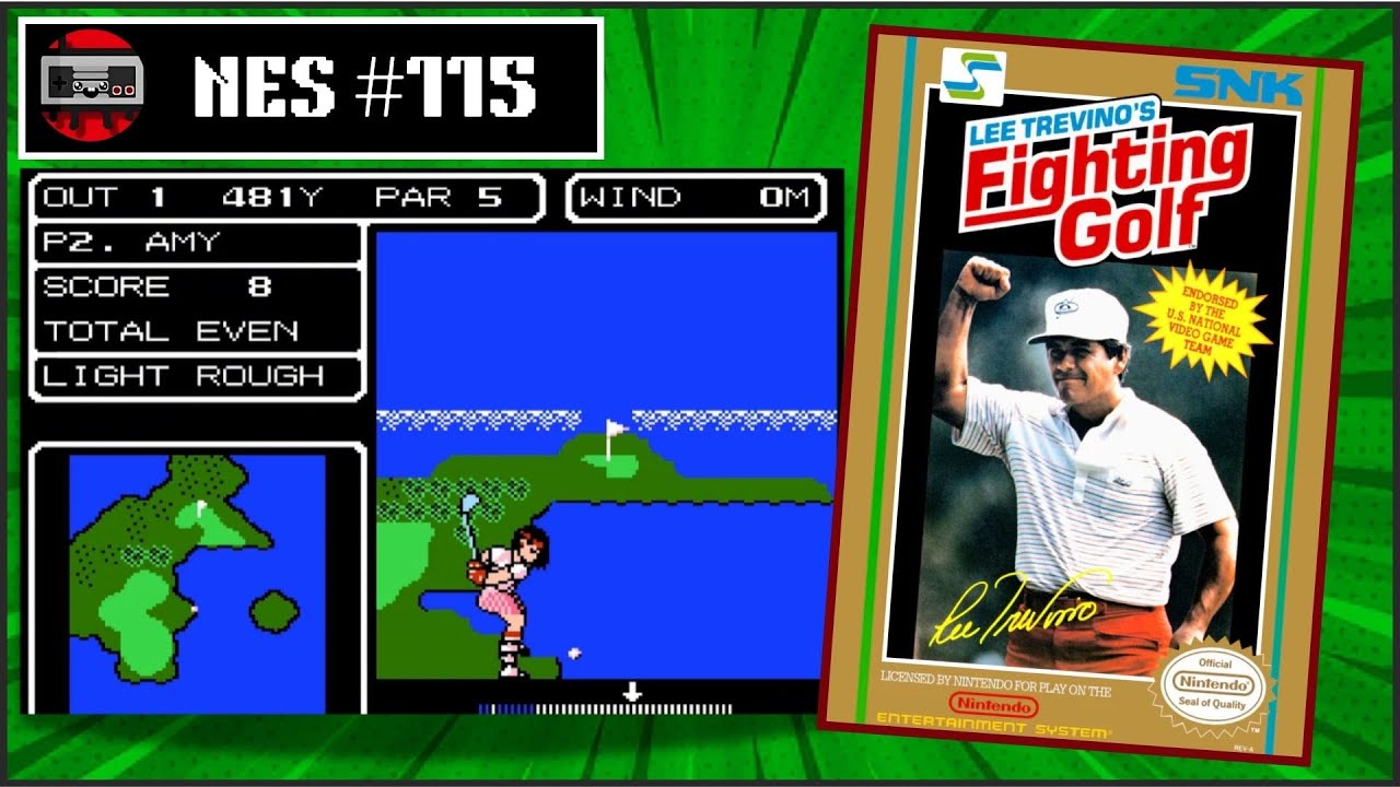 Lee Trevino's Fighting Golf | 115 | Dad & Son Play Through All Nintendo NES Games