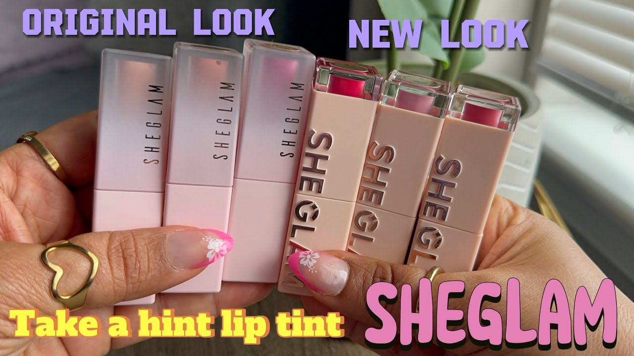 Sheglam ❤️ take a hint lip tint swatches