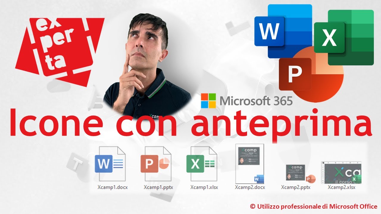 OFFICE 365 - TRUCCHI E SEGRETI: 🔔 Icone con anteprima