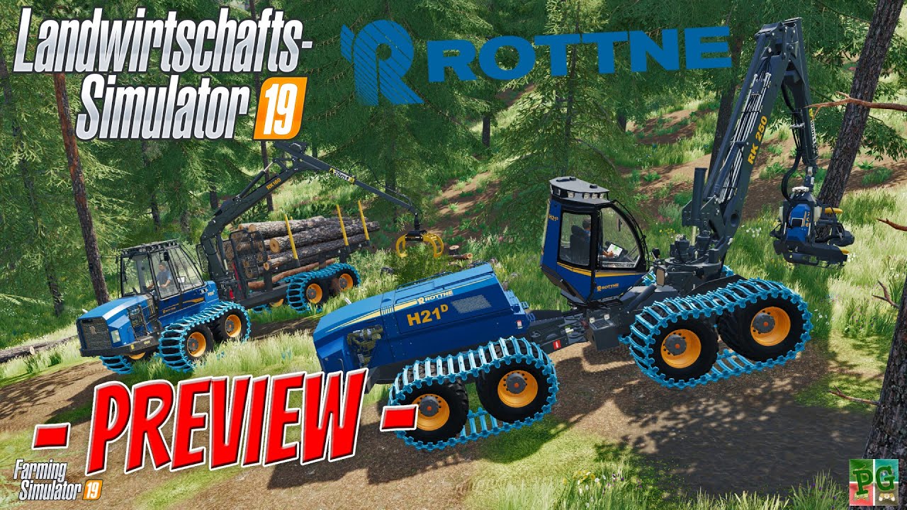LS19: PREVIEW ROTTNE DLC - DAS sind die NEUEN Inhalte 🌲🚜[HD]│Landwirtschafts Simulator 19 - FS19