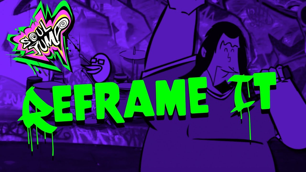'Reframe It' - Animated Live Music Video by Soul Jump - Cartoon Band