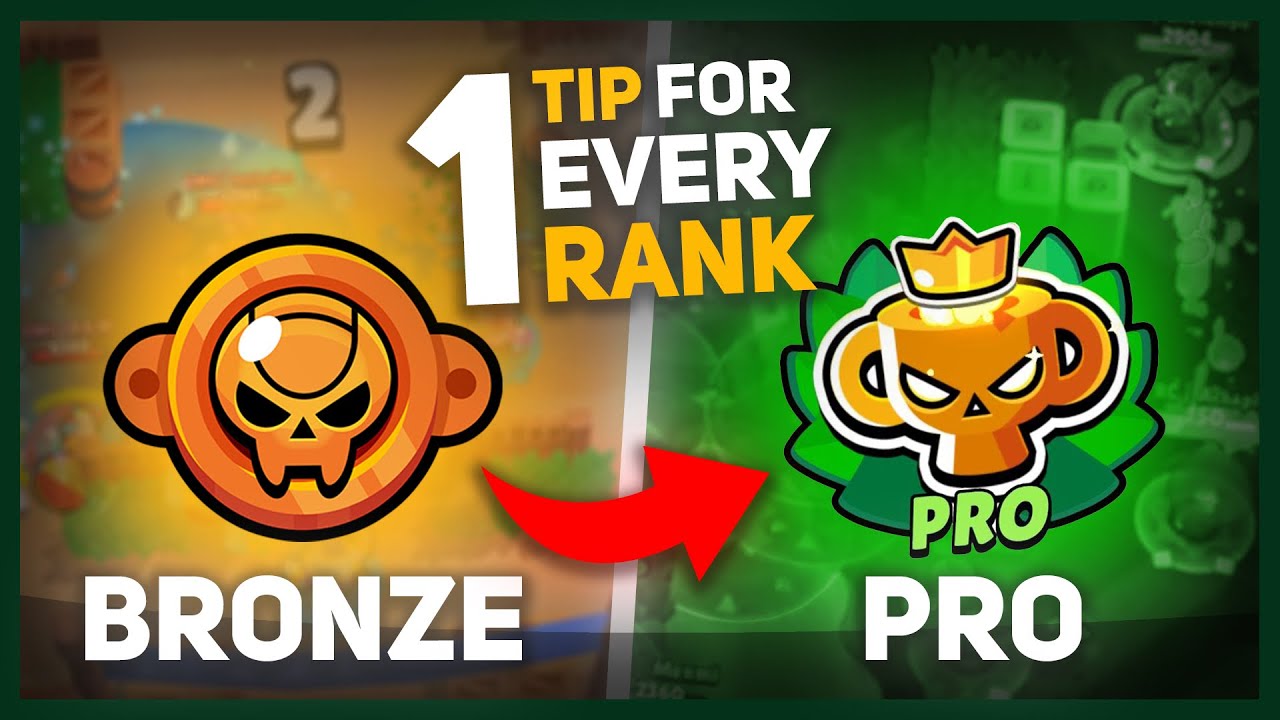 1 TIP For Every RANK in Brawl Stars