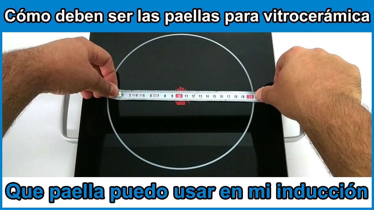 Como es una paella para vitrocerámica | Que paella puedo usar en mi inducción