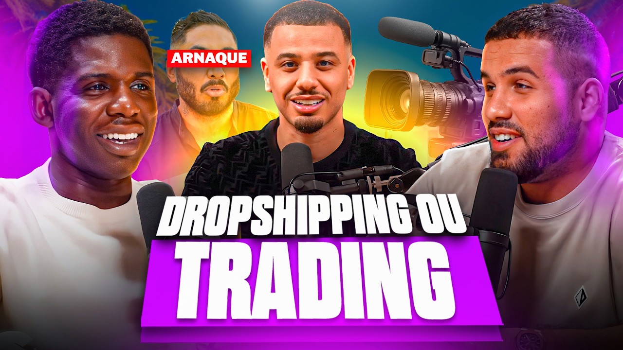 DROPSHIPPING vs TRADING, DUBAÏ & YOUTUBE AVEC ZK & MARCUUS LAWRENCE !
