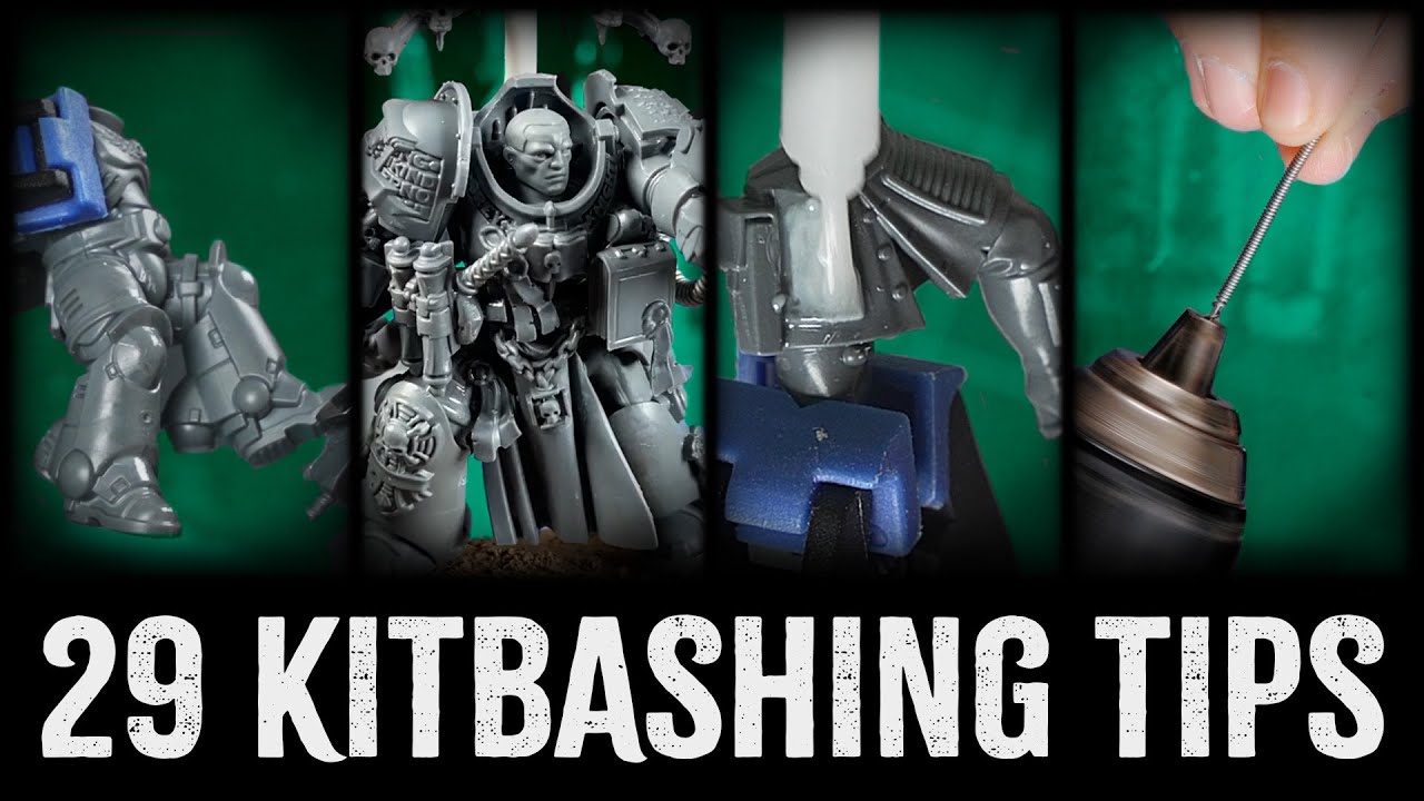 How to KITBASH almost anything: 29 tricks and tips for better builds!