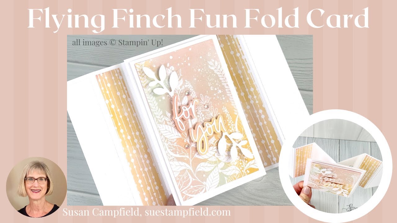 The Flying Finch Fun Fold Card Tutorial
