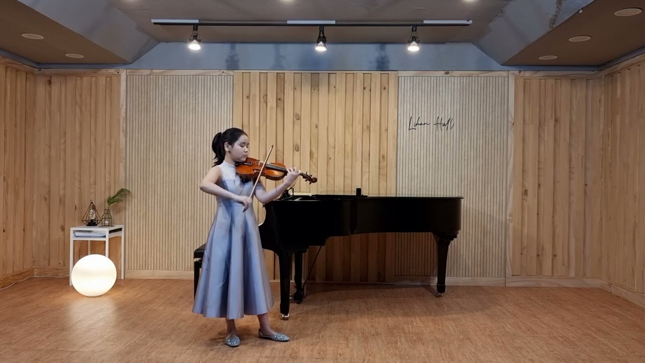 Bach Sonata for Solo Violin No.1 in G minor Siciliano & Presto (김민하 11yrs)