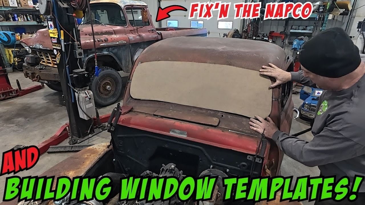 Fixing a Leaky Napco and '48 Mercury Pickup Window Templates!