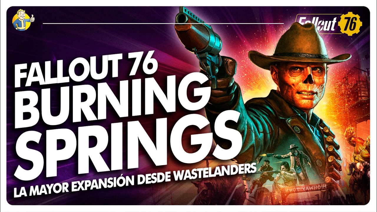 ⚡FALLOUT 76: BURNING SPRINGS | La mayor update desde Wastelanders!