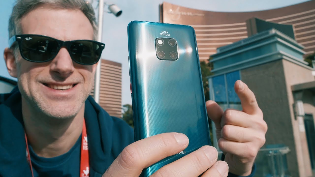 Huawei Mate 20 Pro - Test Photo / Vidéo (à Las Vegas)
