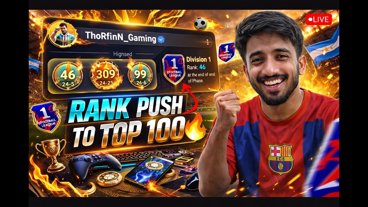 RANK PUSH DIVISON 1 in Efootball