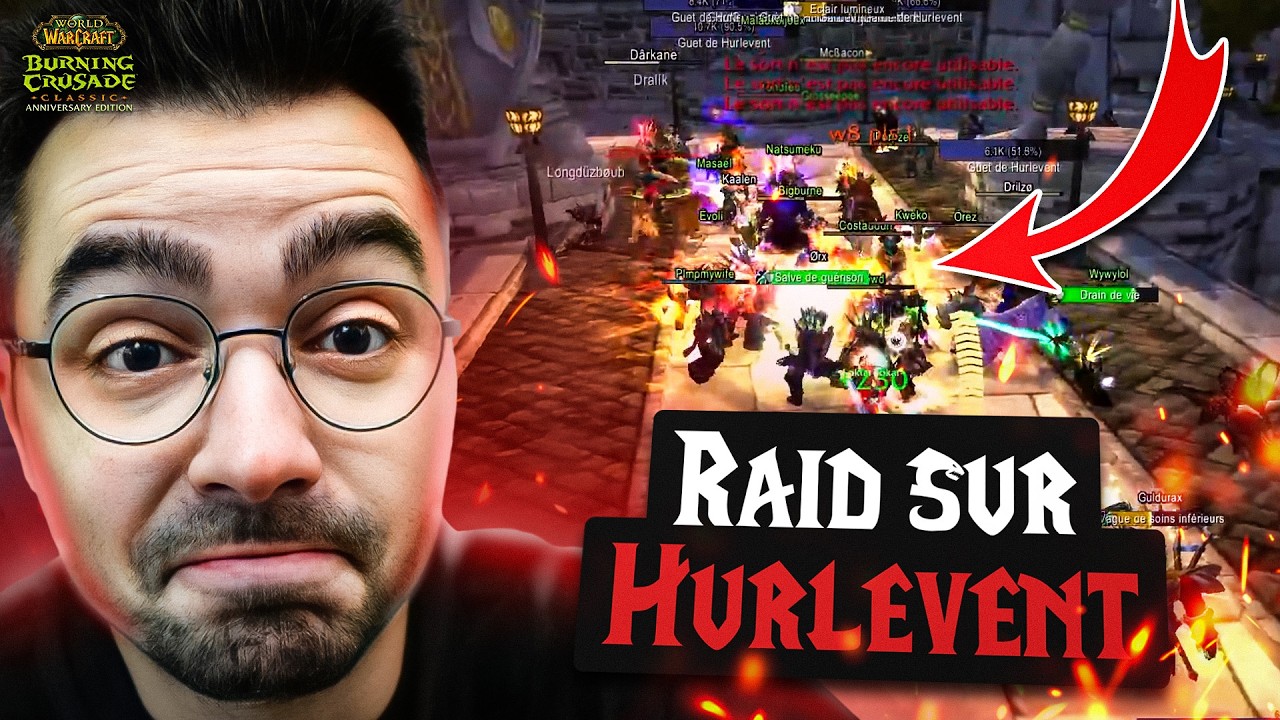 Celetik mène un RAID sur HURLEVENT pour célébrer la sortie de TBC Classic Anniversary !