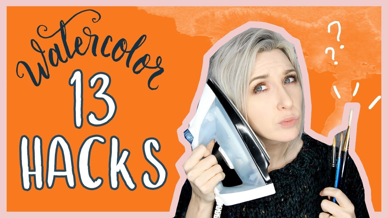 13 *NEW* WATERCOLOR PAINTING HACKS FOR 2019