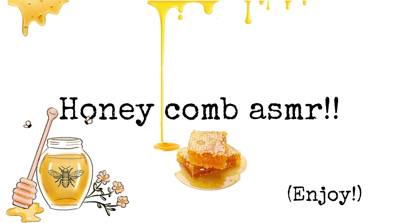 Honey comb asmr (eating/mouthsounds)