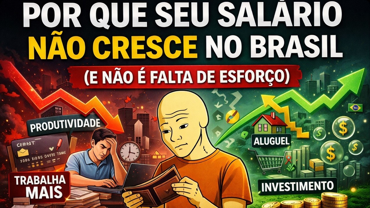 POR QUE SEU SALÁRIO NÃO CRESCE NO BRASIL (E NÃO É FALTA DE ESFORÇO)