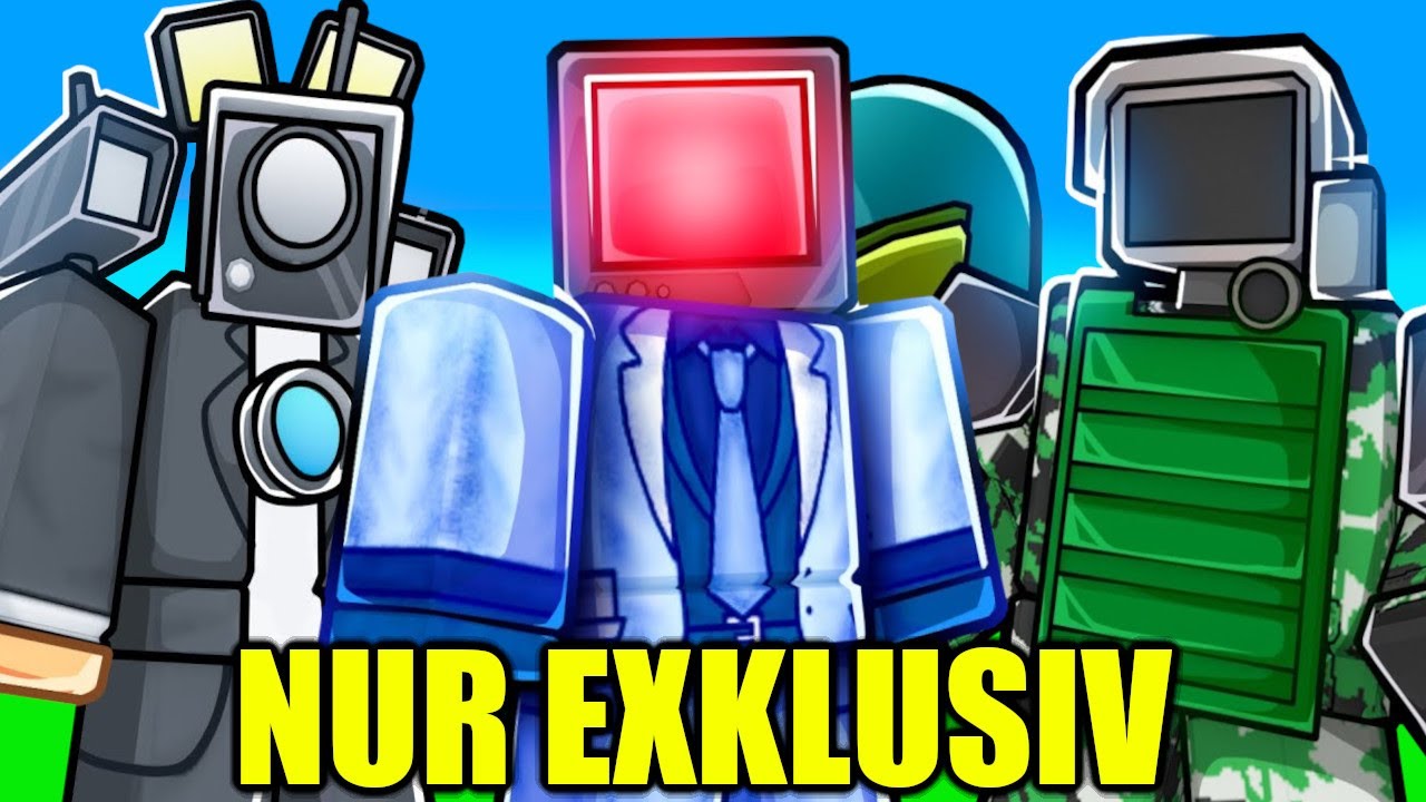 Nur *EXKLUSIVE* Einheiten BENUTZEN (ULTRA SCHLECHT?) in Toilet Tower Defense