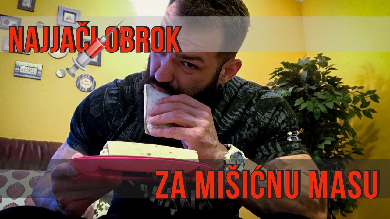 ŠTA JESTI ZA MIŠIĆNU MASU? - Tortilje posle jakog treninga