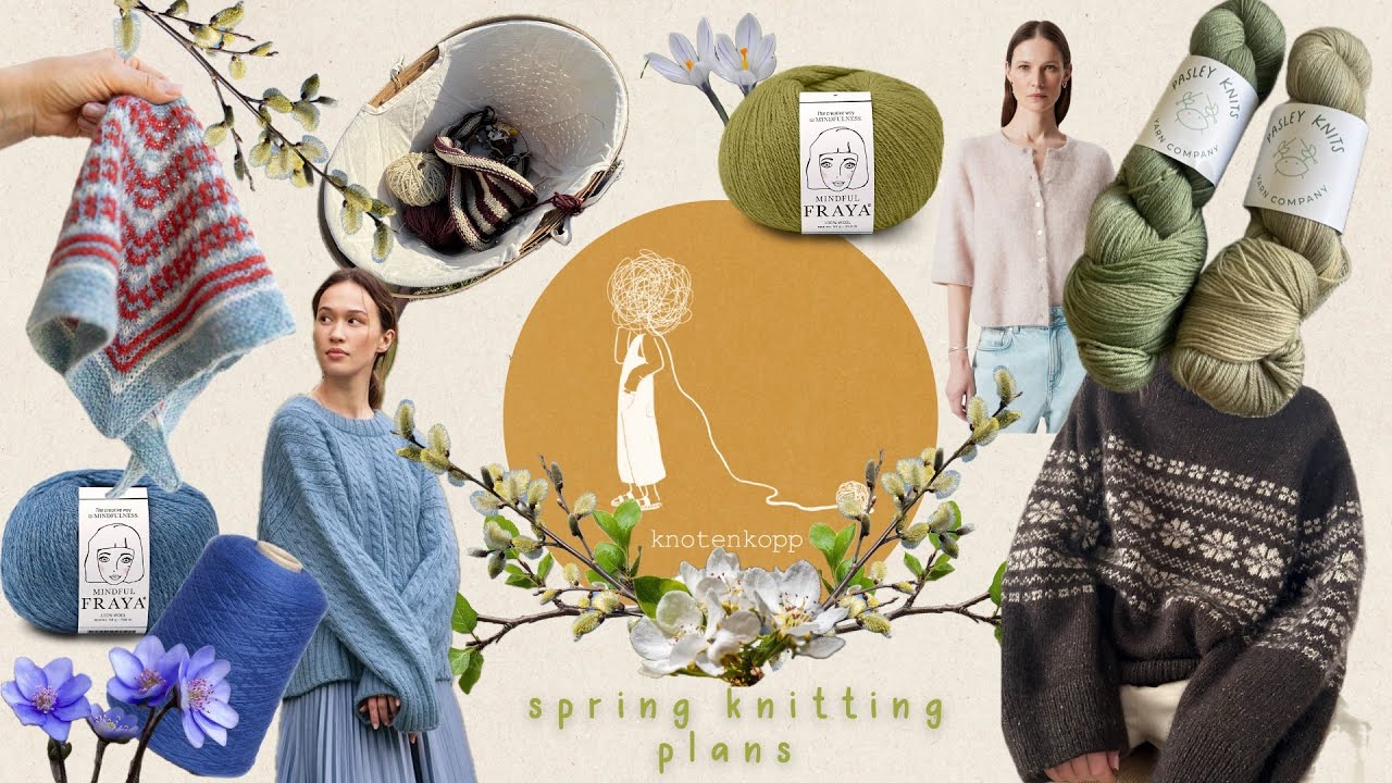 knotenkopp knitting - spring knitting plans 2025
