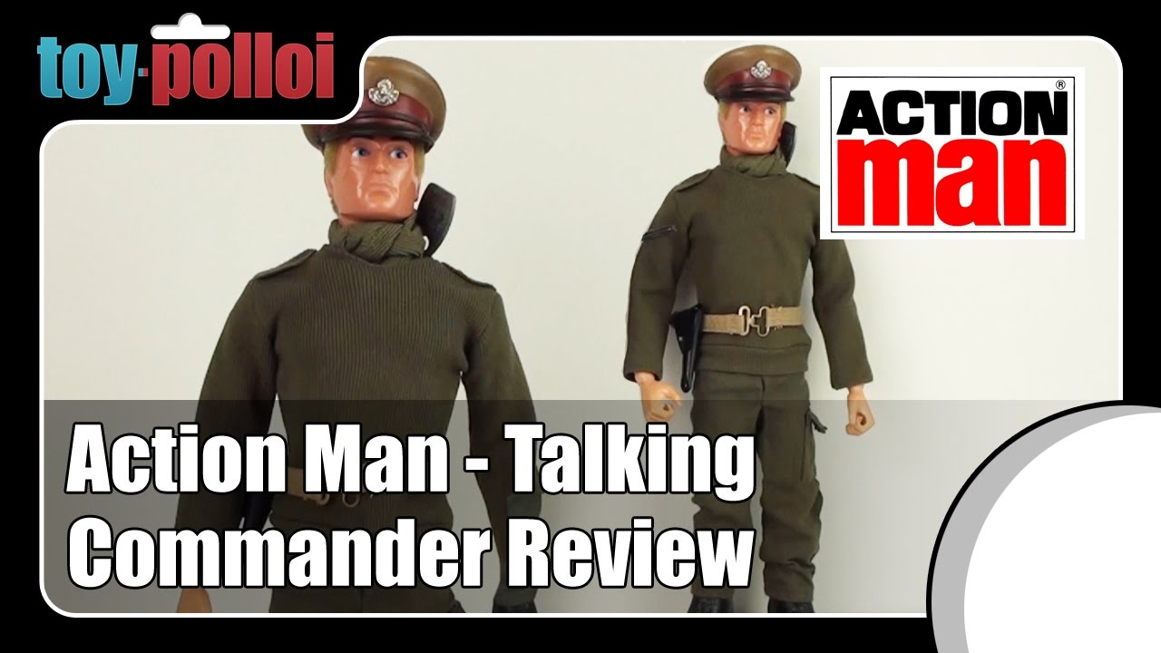 Обзор винтажной игрушки — Action Man Talking Commander 1983 — Toy Polloi