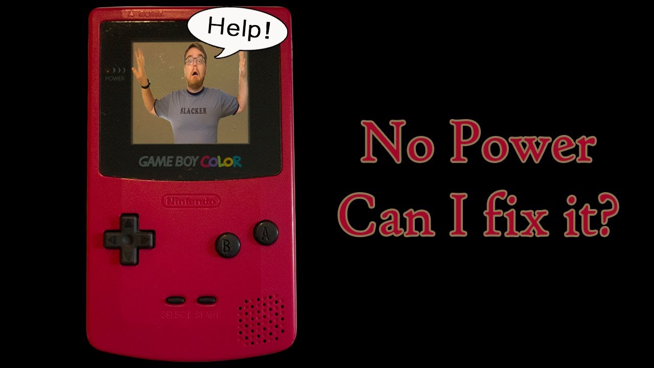 No Power - Game Boy Color Repair - Can it be fixed?