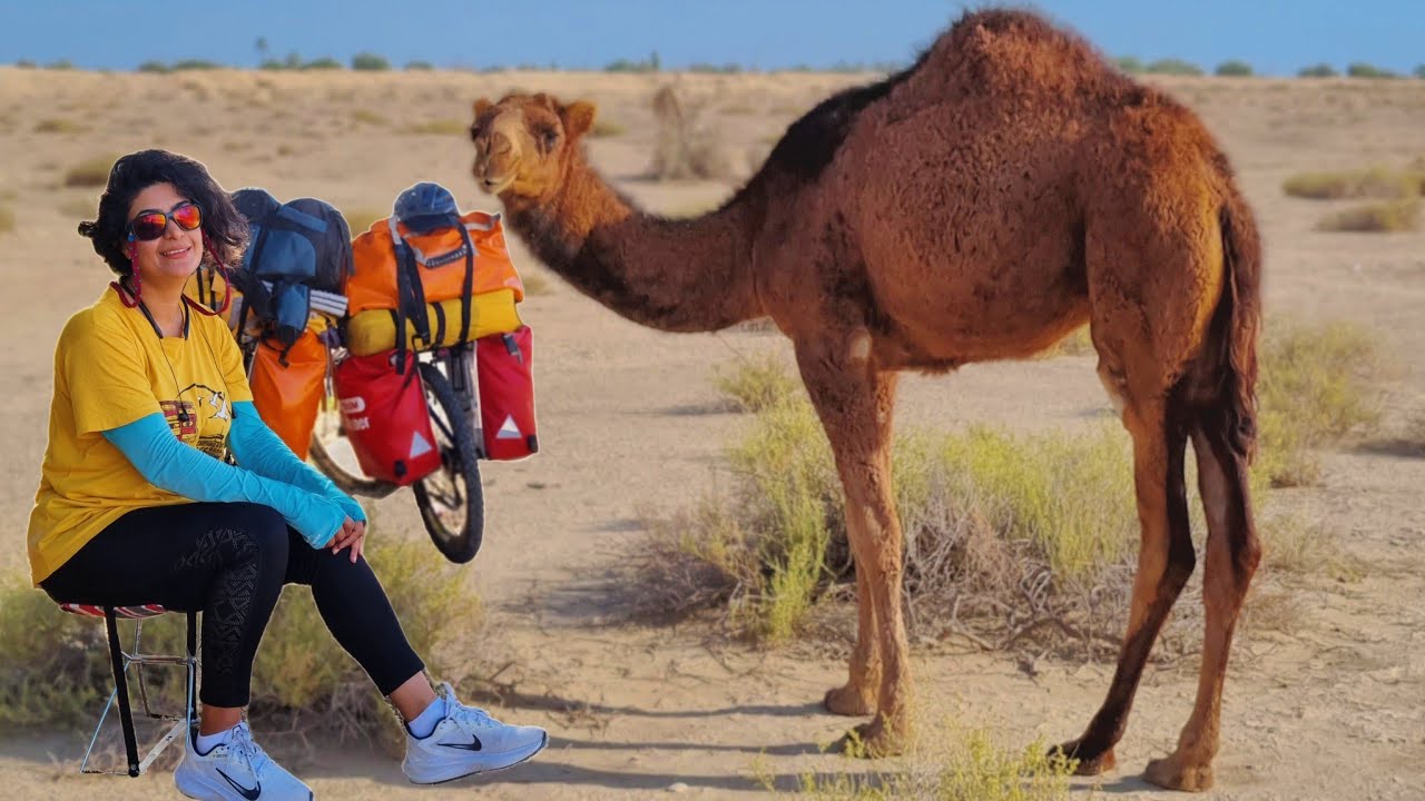 سفر با شتر یا دوچرخه؟! 🚴‍♀️🐪