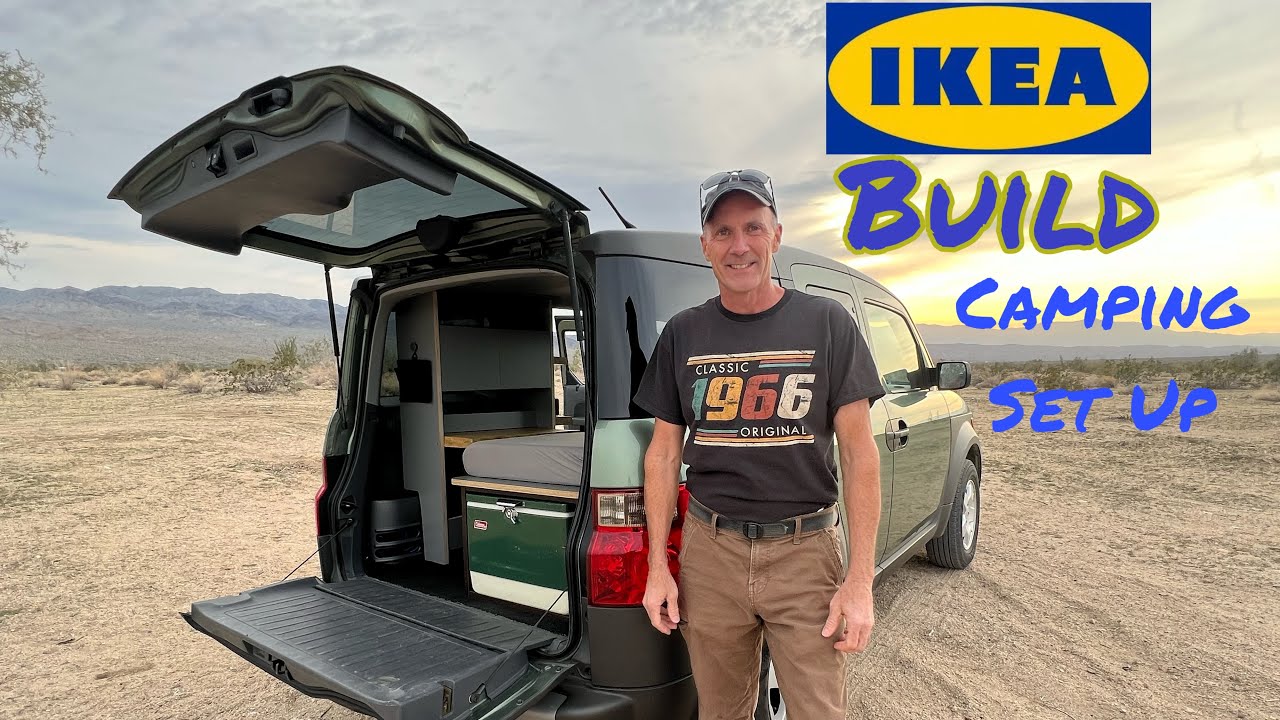 Эффективная и минималистичная сборка кемпинга Ikea Inspire — Honda Element