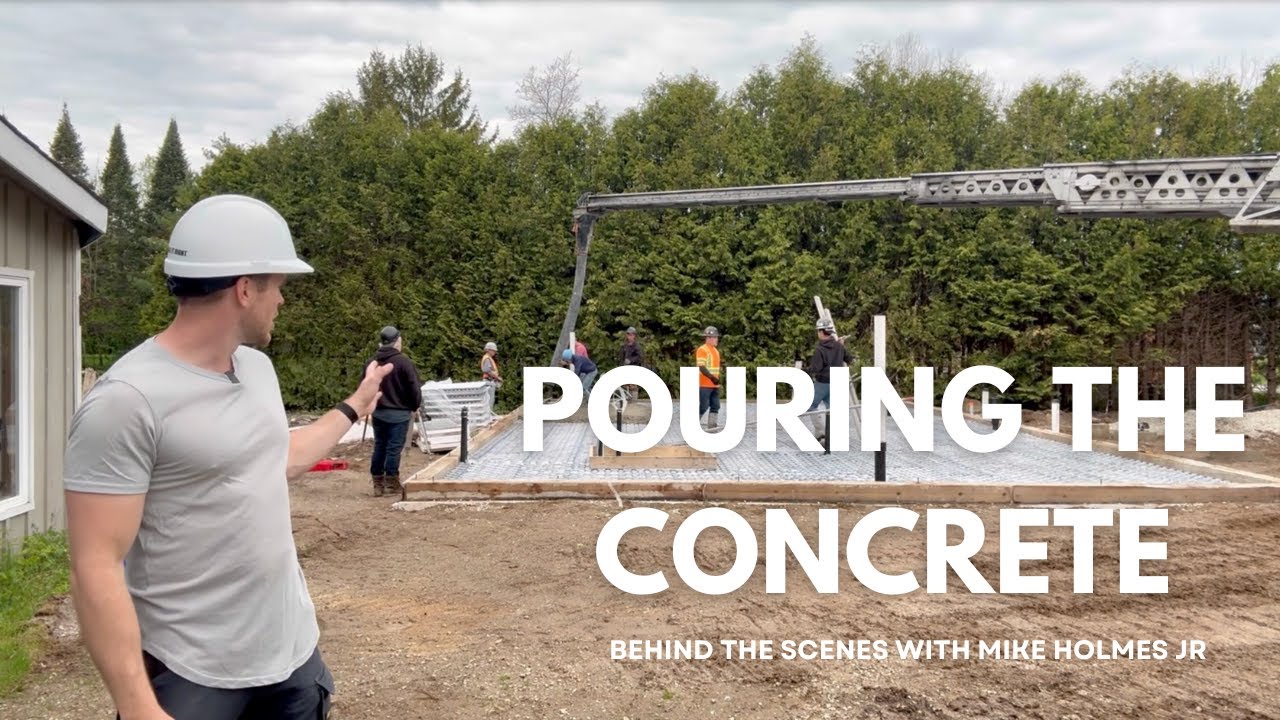 EP05 CONCRETE POUR | Mike Holmes Jr's House