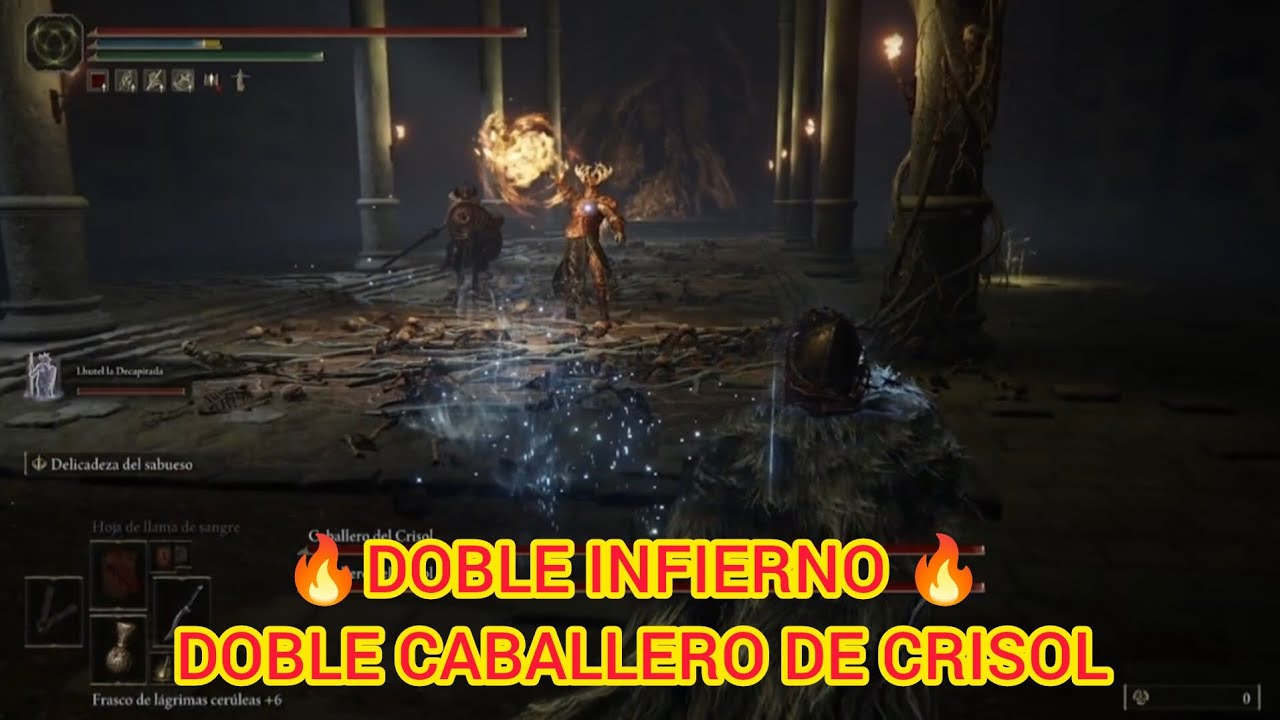 DOBLE INFIERNO, DOBLE CABELLERO DE CRISOL / CAMINO POR ELDDN RING 