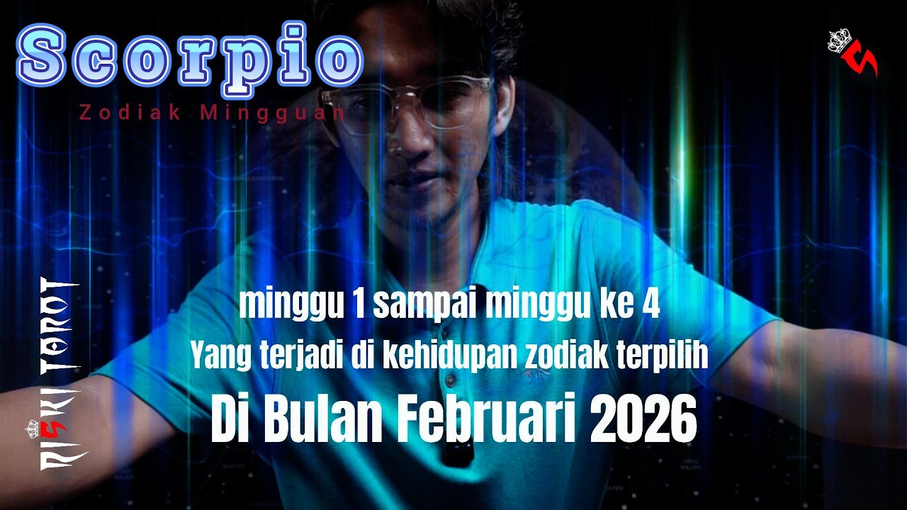 Zodiak Scorpio dari energi tarot keadaan yang akan terjadi di tiap minggunya di bulan Februari 2026