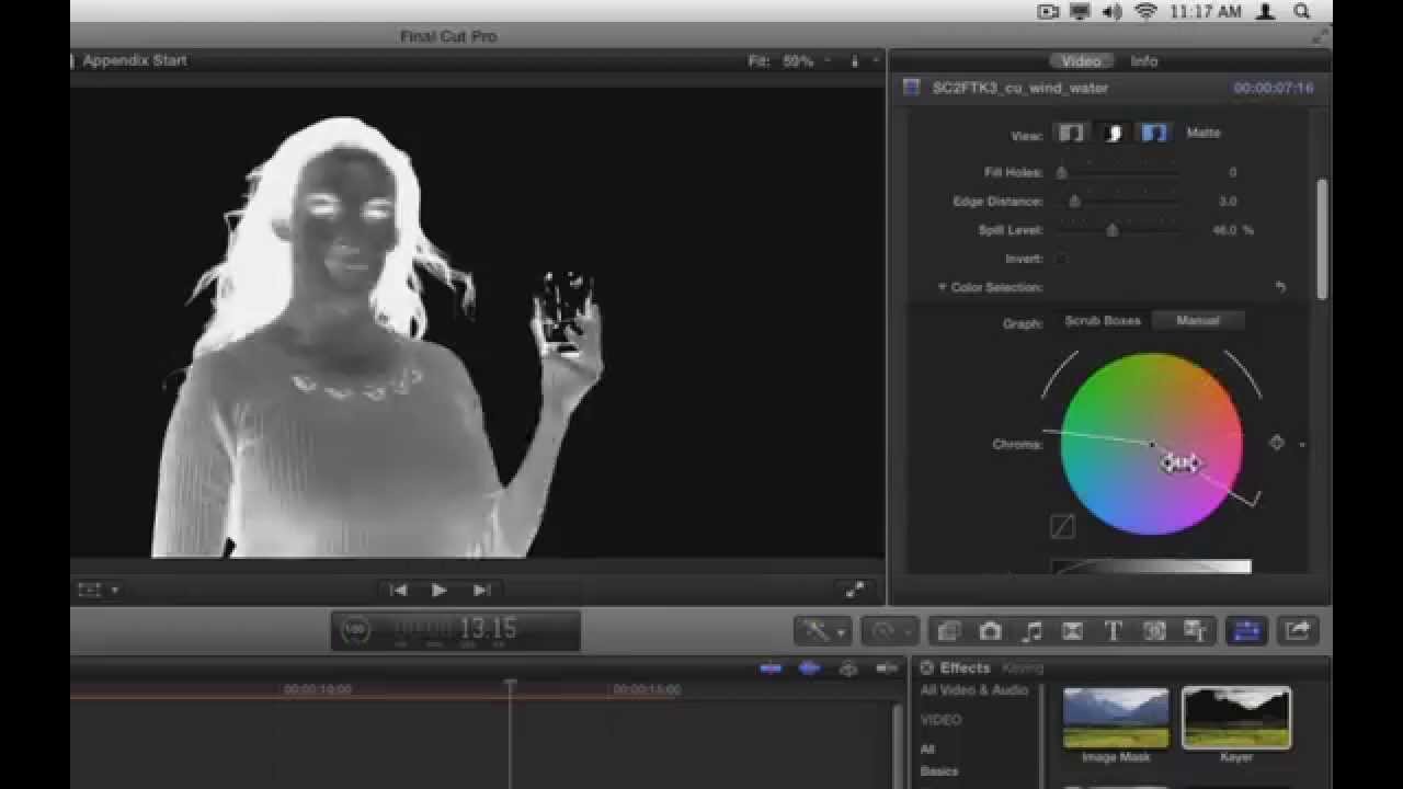 Advanced Keying Controls in Final Cut Pro X - Part 2